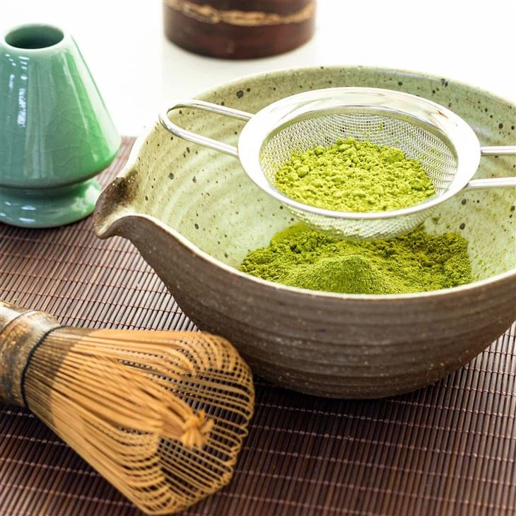 Matcha Tea Bowl Pour Spout